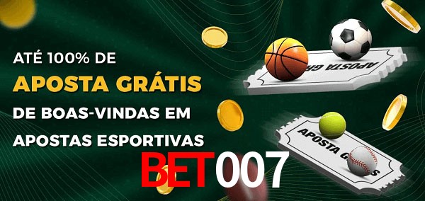 bet007 Ate 100% de Aposta Gratis